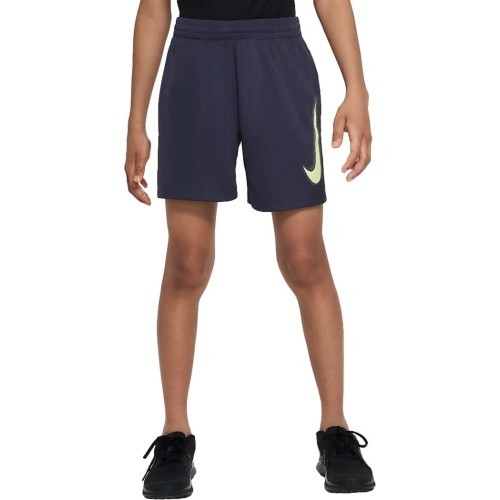 Nike Dri-FIT Multi + Short GX pusaudžu šorti pelēki DX5361 015