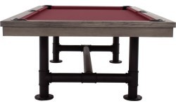 Billiard Table, Pool, Rasson Bedford, grey, 7 ft., Club Cloth yellow green