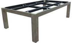 Бильярдный / обеденный стол Rasson Penelope II, Silver Mist, с чехлом, 7 ft, сукно Club Cloth жёлто-зелёное