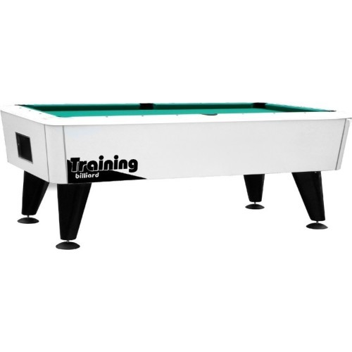 Бильярдный стол Dynamic Premier, серебристый, Pool, 9 футов, с монетоприёмником и системой возврата шаров