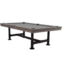 Бильярдный стол Pool Rasson Bedford, серый, 8 ft, сукно Club Cloth жёлто-зелёное