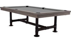 Biljarda galds Pool Rasson Bedford, pelēks, 8 ft, Club Cloth dzelteni zaļš