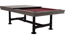 Biljarda galds Pool Rasson Bedford, pelēks, 8 ft, Club Cloth dzelteni zaļš