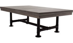 Biljarda galds Pool Rasson Bedford, pelēks, 8 ft, Club Cloth dzelteni zaļš