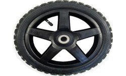 Wheel black 12.5x2.50-9 all terrain