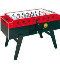 Soccer / Foosball Table, Garlando Master-Cup, with Coin Slot, incl. glass cover, Sport Professional