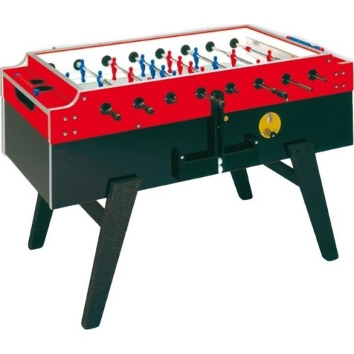 Soccer / Foosball Table, Garlando Master-Cup, with Coin Slot, incl. glass cover, Sport Professional