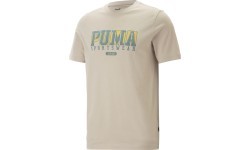 Puma vīriešu T-krekls Graphics Retro Tee Granola Cream 674486 88