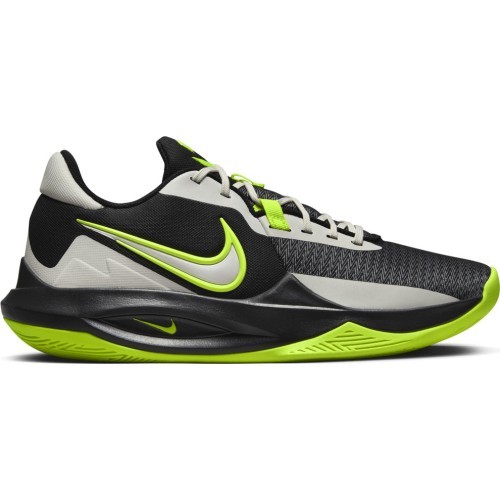 Мужские баскетбольные кроссовки Nike Precision VI Black White Green DD9535 009