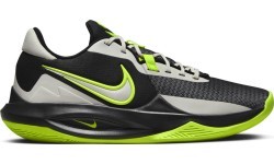 Nike Precision VI vīriešu basketbola apavi Black White Green DD9535 009