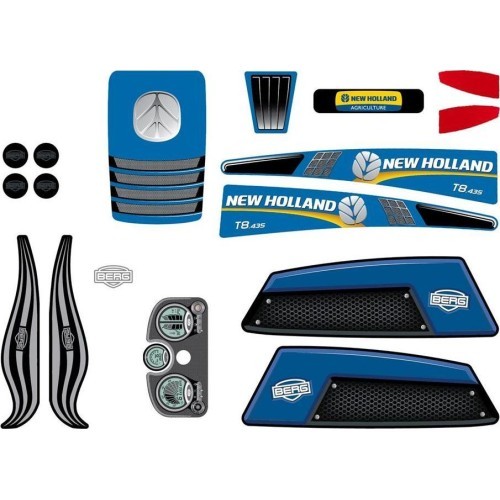 XL rāmja uzlīmju komplekts New Holland