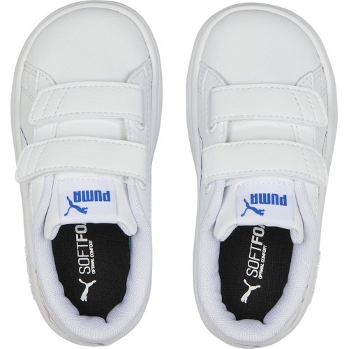 Puma Kids' Shoes Smash v2 Home School White 386201 02