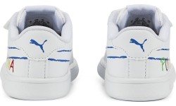 Детская обувь Puma Smash v2 Home School White 386201 02
