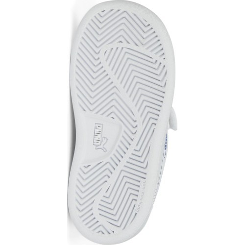 Puma bērnu apavi Smash v2 Home School White 386201 02