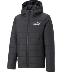 Puma Ess Hooded Padded Jacket Juniors Black 670559 01