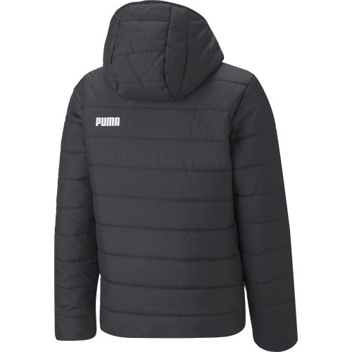 Puma Ess Hooded Padded pusaudžu jaka melna 670559 01