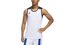 Adidas Basketball Jersey 3G Spee Rev Jrs Black White DX6385