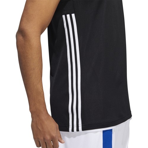 Adidas basketbola krekls 3G Spee Rev Jrs Black White DX6385