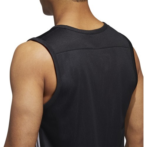 Баскетбольная майка Adidas 3G Spee Rev Jrs Black White DX6385
