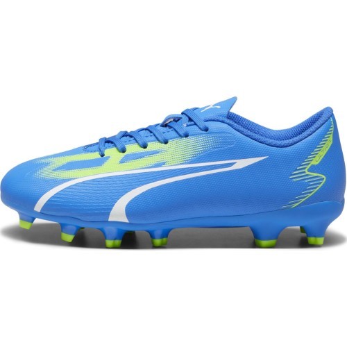 Puma Ultra Play FG/AG Jr Football Boots Junior Ultra Blue Green 107530 03