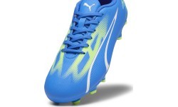 Puma Ultra Play FG/AG Jr Football Boots Junior Ultra Blue Green 107530 03