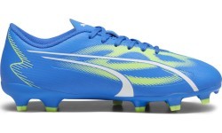 Футбольные бутсы Puma Ultra Play FG/AG Jr для подростков, Ultra Blue Green 107530 03