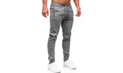 J.Style Men's Trousers Grey 68XW01-5