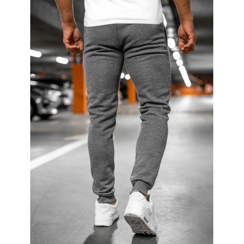 J.Style Men's Trousers Grey 68XW01-5