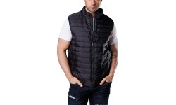 Мужской жилет J.Style Black 8MY77-1