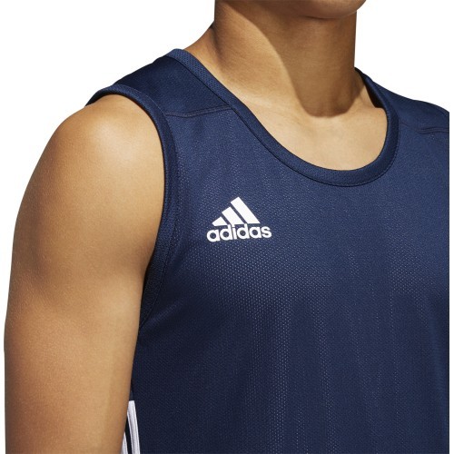 Баскетбольная майка Adidas 3G Speed Rev Junior, синяя/белая, DY6594