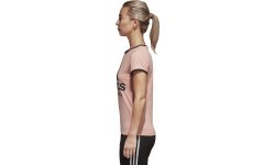 Женская футболка Adidas W Sid Slim Tee Pink Black CF1440