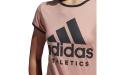 Adidas sieviešu krekls W Sid Slim Tee Pink Black CF1440
