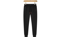Glo Story Men's Sweatpants Black MRT 4101-1