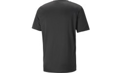 Мужская беговая футболка Puma Fit Taped Tee Black 523190 01