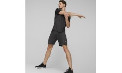 Puma Fit Taped Tee Men's Running Shirt Black 523190 01