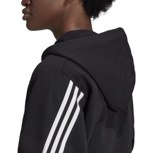 Adidas W FI 3S FZ Hoodie sieviešu džemperis, melns GL0339