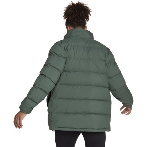 Adidas Helionic Mid Down Jacket for Men Green HG6282