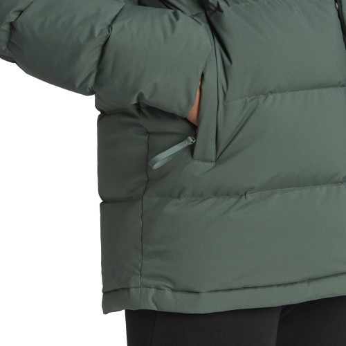 Adidas Helionic Mid Down Jacket for Men Green HG6282