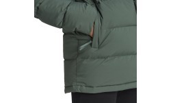 Мужская пуховая куртка Adidas Helionic Mid, зелёная, HG6282