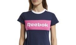 Reebok Te Linear Logo Deta Blue sieviešu blūze