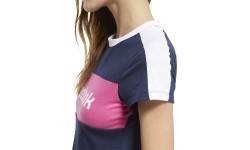 Женская блузка Reebok Te Linear Logo Deta Blue