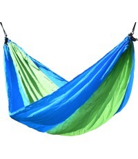 Hammock Cattara Nylon - Green/Blue 275x137cm