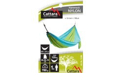 Гамак Cattara Nylon, зелёно-синий, 275x137 см