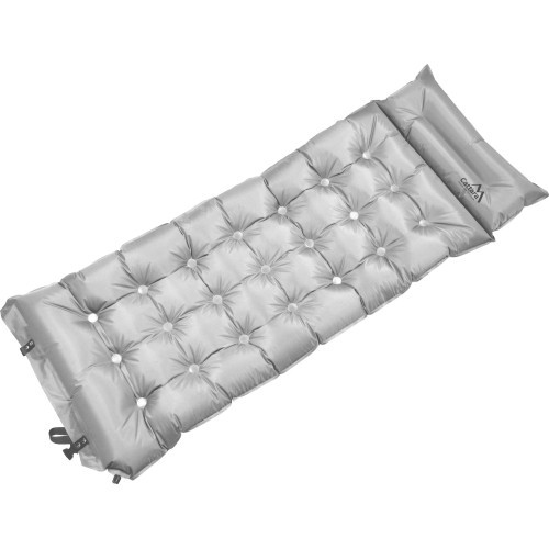 Самонадувающийся коврик с подушкой Cattara Midnight 180x66x4см