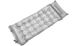 Самонадувающийся коврик с подушкой Cattara Midnight 180x66x4см