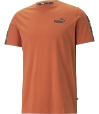 Puma Men's T-Shirt Ess+ Tape Tee Orange 847382 94