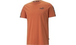 Puma Men's T-Shirt Ess+ Tape Tee Orange 847382 94