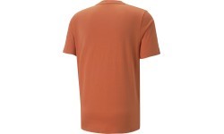 Puma Men's T-Shirt Ess+ Tape Tee Orange 847382 94