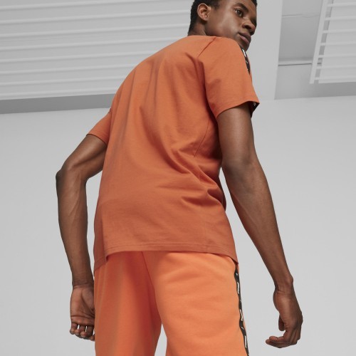 Puma vīriešu T-krekls Ess+ Tape Tee Orange 847382 94