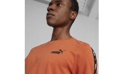 Puma vīriešu T-krekls Ess+ Tape Tee Orange 847382 94